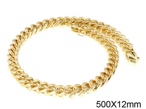 HY Wholesale Chain Jewelry 316 Stainless Steel Necklace Chain-HY0150N0607