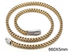 HY Wholesale Chain Jewelry 316 Stainless Steel Necklace Chain-HY0150N0074