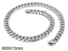 HY Wholesale Chain Jewelry 316 Stainless Steel Necklace Chain-HY0150N0590