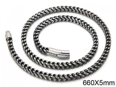 HY Wholesale Chain Jewelry 316 Stainless Steel Necklace Chain-HY0150N0073