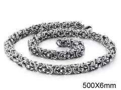 HY Wholesale Chain Jewelry 316 Stainless Steel Necklace Chain-HY0150N1000
