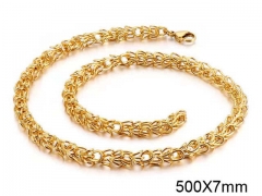 HY Wholesale Chain Jewelry 316 Stainless Steel Necklace Chain-HY0150N0698