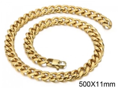 HY Wholesale Chain Jewelry 316 Stainless Steel Necklace Chain-HY0150N0497
