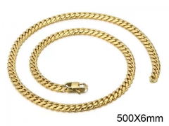 HY Wholesale Chain Jewelry 316 Stainless Steel Necklace Chain-HY0150N0487