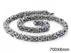 HY Wholesale Chain Jewelry 316 Stainless Steel Necklace Chain-HY0150N1004