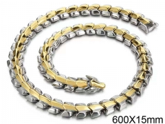 HY Wholesale Necklaces Stainless Steel 316L Jewelry Necklaces-HY0150N0551