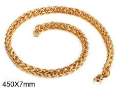 HY Wholesale Chain Jewelry 316 Stainless Steel Necklace Chain-HY0150N0579