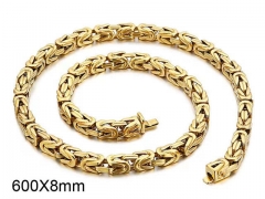 HY Wholesale Chain Jewelry 316 Stainless Steel Necklace Chain-HY0150N0696