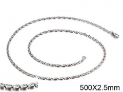 HY Wholesale Chain Jewelry 316 Stainless Steel Necklace Chain-HY0150N0693