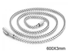 HY Wholesale Chain Jewelry 316 Stainless Steel Necklace Chain-HY0150N0058