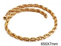HY Wholesale Chain Jewelry 316 Stainless Steel Necklace Chain-HY0150N0957