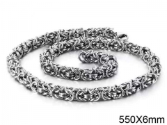 HY Wholesale Chain Jewelry 316 Stainless Steel Necklace Chain-HY0150N1001