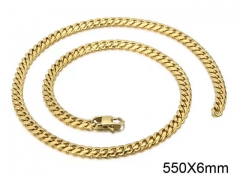 HY Wholesale Chain Jewelry 316 Stainless Steel Necklace Chain-HY0150N0488