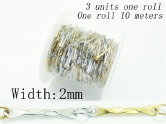 HY Wholesale 316 Stainless Steel Jewelry Cheap Long Chain-HY70A2660NLS