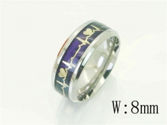 HY Wholesale Rings Jewelry Stainless Steel 316L Rings-HY62R0105KW