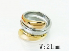 HY Wholesale Rings Jewelry Stainless Steel 316L Rings-HY15R2789HJD