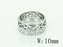 HY Wholesale Rings Jewelry Stainless Steel 316L Rings-HY62R0087LE