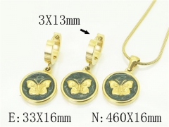 HY Wholesale Jewelry Set 316L Stainless Steel jewelry Set-HY32S0122HJE
