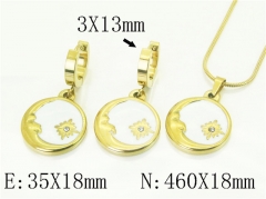 HY Wholesale Jewelry Set 316L Stainless Steel jewelry Set-HY32S0125HKE