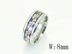 HY Wholesale Rings Jewelry Stainless Steel 316L Rings-HY62R0101KS
