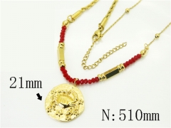 HY Wholesale Stainless Steel 316L Jewelry Necklaces-HY92N0525HLR
