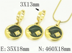 HY Wholesale Jewelry Set 316L Stainless Steel jewelry Set-HY32S0126HKA