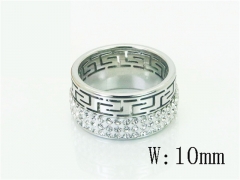 HY Wholesale Rings Jewelry Stainless Steel 316L Rings-HY62R0085LE