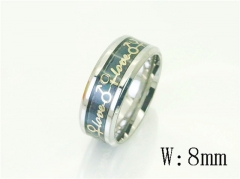 HY Wholesale Rings Jewelry Stainless Steel 316L Rings-HY62R0100KG