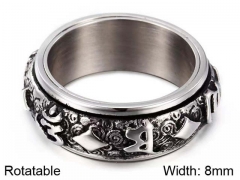 HY Wholesale Popular Rings Jewelry Stainless Steel 316L Rings-HY0150R0407