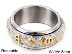 HY Wholesale Popular Rings Jewelry Stainless Steel 316L Rings-HY0150R0406