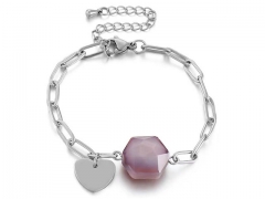 HY Wholesale Bracelets Jewelry 316L Stainless Steel Bracelets Jewelry-HY0151B0368