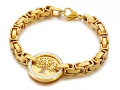 HY Wholesale Bracelets Jewelry 316L Stainless Steel Bracelets Jewelry-HY0151B0328