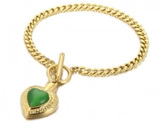 HY Wholesale Bracelets Jewelry 316L Stainless Steel Bracelets Jewelry-HY0151B0535