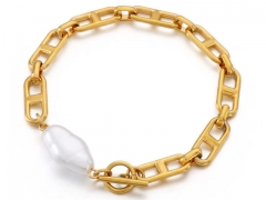HY Wholesale Bracelets Jewelry 316L Stainless Steel Bracelets Jewelry-HY0151B0630