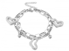 HY Wholesale Bracelets Jewelry 316L Stainless Steel Bracelets Jewelry-HY0151B0337