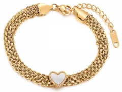 HY Wholesale Bracelets Jewelry 316L Stainless Steel Bracelets Jewelry-HY0151B0355