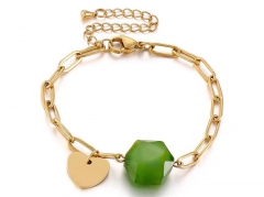 HY Wholesale Bracelets Jewelry 316L Stainless Steel Bracelets Jewelry-HY0151B0373