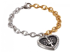 HY Wholesale Bracelets Jewelry 316L Stainless Steel Bracelets Jewelry-HY0151B0439