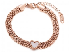 HY Wholesale Bracelets Jewelry 316L Stainless Steel Bracelets Jewelry-HY0151B0356