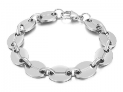 HY Wholesale Bracelets Jewelry 316L Stainless Steel Bracelets Jewelry-HY0151B0558