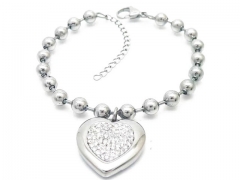 HY Wholesale Bracelets Jewelry 316L Stainless Steel Bracelets Jewelry-HY0151B0028