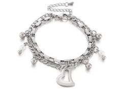 HY Wholesale Bracelets Jewelry 316L Stainless Steel Bracelets Jewelry-HY0151B0360