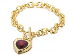 HY Wholesale Bracelets Jewelry 316L Stainless Steel Bracelets Jewelry-HY0151B0590