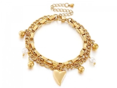 HY Wholesale Bracelets Jewelry 316L Stainless Steel Bracelets Jewelry-HY0151B0365