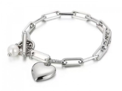 HY Wholesale Bracelets Jewelry 316L Stainless Steel Bracelets Jewelry-HY0151B0876