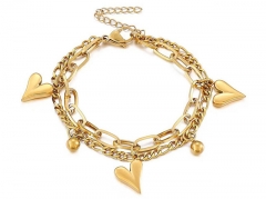 HY Wholesale Bracelets Jewelry 316L Stainless Steel Bracelets Jewelry-HY0151B0338