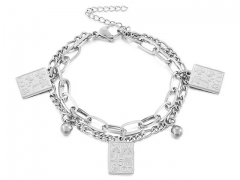 HY Wholesale Bracelets Jewelry 316L Stainless Steel Bracelets Jewelry-HY0151B0332