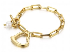 HY Wholesale Bracelets Jewelry 316L Stainless Steel Bracelets Jewelry-HY0151B0877