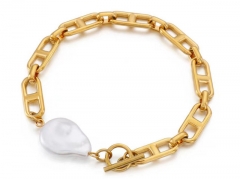 HY Wholesale Bracelets Jewelry 316L Stainless Steel Bracelets Jewelry-HY0151B0627