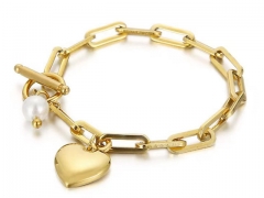 HY Wholesale Bracelets Jewelry 316L Stainless Steel Bracelets Jewelry-HY0151B0875